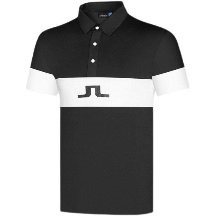 j-l-indeber-titleist-mark-lona-pg-ในฤดูใบไม้ผลิและฤดูใบไม้ร่วงเสื้อผ้ากอล์ฟผู้ชายสวมแขนสั้นหลวม-golft-เสื้อยืดกีฬากลางแจ้งแห้งเร็วระบายอากาศเสื้อโปโล