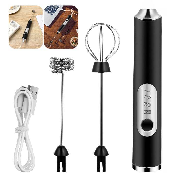 milk-foam-frother-coffee-egg-beater-handheld-stirring-rod-electric-whisk-plastic-blender