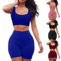 【LZ】❂  Conjunto de saia e top de 2 peças para mulheres agasalho sem mangas roupas casuais roupas de ioga verão