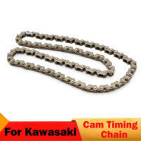 เพลาข้อเหวี่ยง Cam Timing Chain เครื่องยนต์ Camshaft Timing Chain สำหรับ Kawasaki AN112 Britz R KLX125 KLX140 KLX140G 92057-1449 92057-0610