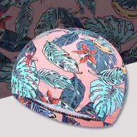 Useful Swimming Hat Lightweight Adult Swim Hat Breathable Fabric Decorative Non-Slip Print Unisex Swim Pool Hat Swim Caps