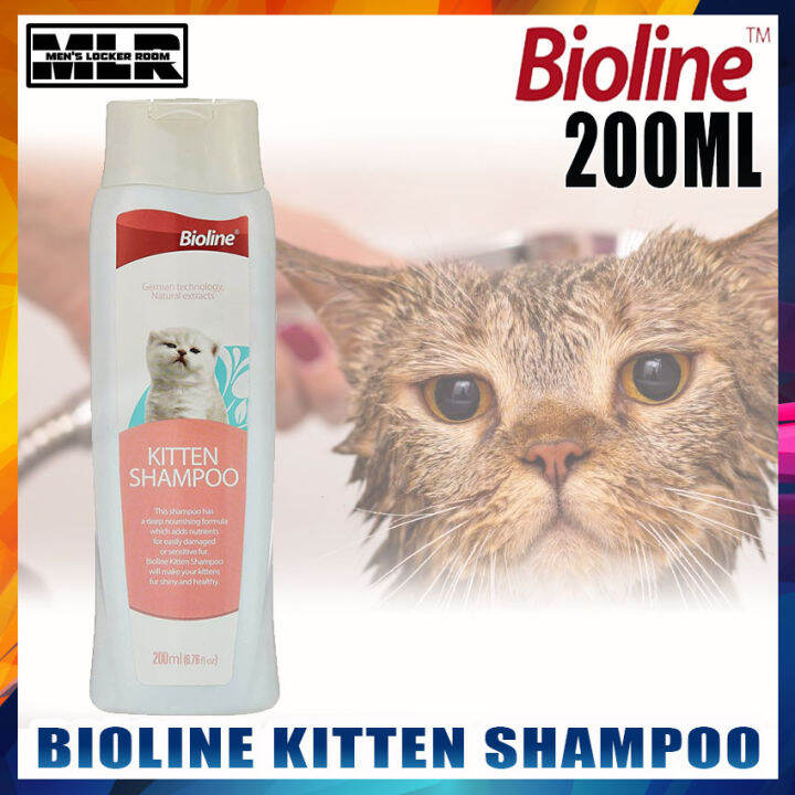 Bioline Kitten Shampoo Cat Shampoo for Sensitive Skin 200ml Lazada PH