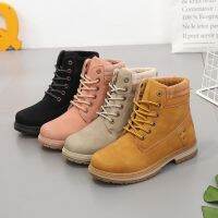 2022 Winter Shoes Woman Warm Snow Boots Women Ladies Ankle Boots Outdoor Thick Bottom Tooling Boots Pink Booties