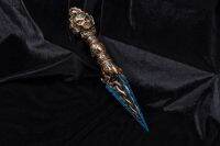 เกม Uncharted Hig0h ที่มีคุณภาพเรซิ่น Poperties Phurba Dagger ฮาโลวีนบทบาทอุปกรณ์ประกอบฉากในการเก็บรวบรวมวันเกิดไม่พอใจ