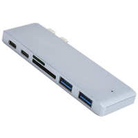 【Sell-Well】 Rehmans store. ฮับ USB 3.0 Type-C พร้อมช่องเสียบเครื่องอ่านหน่วยความจำสำหรับ MacBook Pro/air 2020