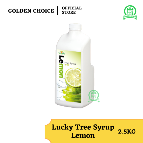 LEMON CONCENTRATE SYRUP LUCKY TREE 2.5KG Fruit Tea / Mocktail / Fruit