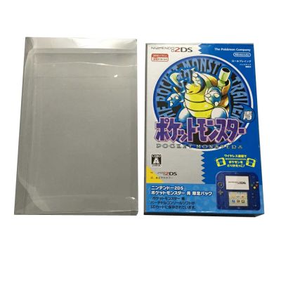 【LZ】 Collection Display Box For Nintendo 2DS/Pokémon Game Storage Transparent Boxes TEP Shell Clear Collect Case