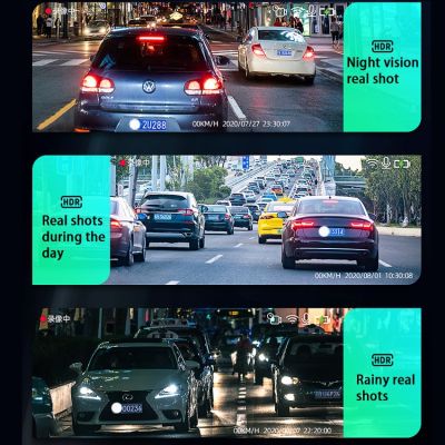 ใหม่! เครื่องบันทึกวีดีโอ Wifi ดีวีอาร์รถขับรถที่บันทึกติดตั้งได้ง่ายกล้องติดหน้ารถ UHD 4K สำหรับ Mercedes-Benz S-Class Maybach 2022