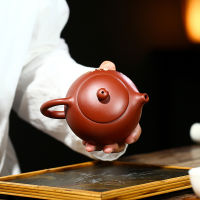 240cc Chinese Yixing Zisha Clay Handmade DahongpaoNi Xishi Teapot