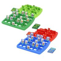 Guess Who Card Game Toy Educational Guess Who Game Funny Guess Who I Am Puzzle Game with 96Pcs Cards Logical Reasoning Thinking Board Games feasible