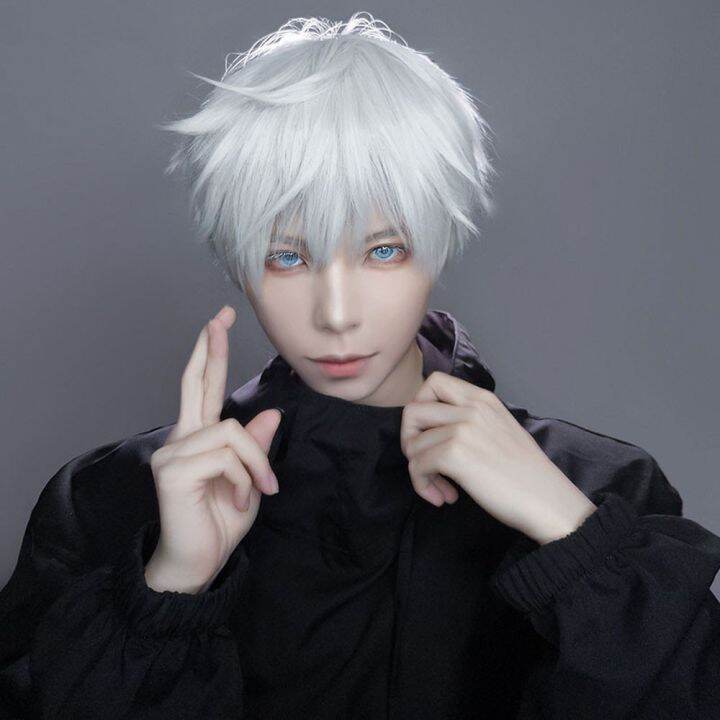 mxfashione-fluffy-men-wigs-satoru-gojo-anime-cosplay-cosplay-wig-jujutsu-layered-kaisen-heat-resistant-grey-short-synthetic-hair-l-dbv