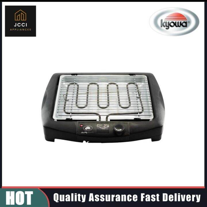 Kyowa Electric Grill Stainless Steel Adjustable Temperature Less