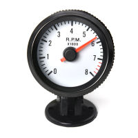 Avalanche of Russian 0-8000RPM Tachometer 52mm Auto Car Tacho Gauge Blue LED 12V Display Tachometer for 1-8 Cylin Gasoline Cars ！