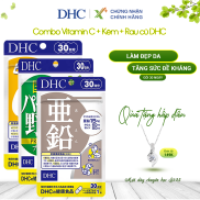 Combo CHĂM SÓC DA MỤN DHC Nhật Bảnthực phẩm chức năng tăng cường đề kháng