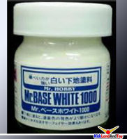 sf-283 Mr.Base white 1000 (bottom) 40 ml. สีขาว