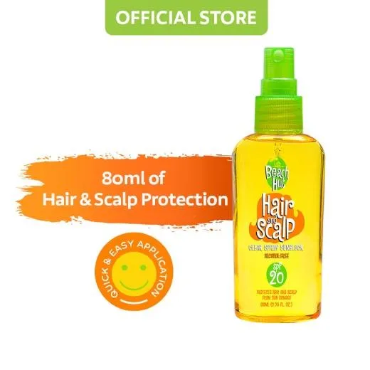 Beach Hut Sunblock Hair and Scalp Clear Spray Sunscreen 80ml Lazada PH