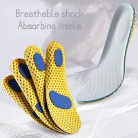 [Fashion goods060]Memory Foam Insoles For ShoesMesh Deodorant Breathable CushionInsoles ผู้หญิงผู้ชายรองเท้า FeetPad