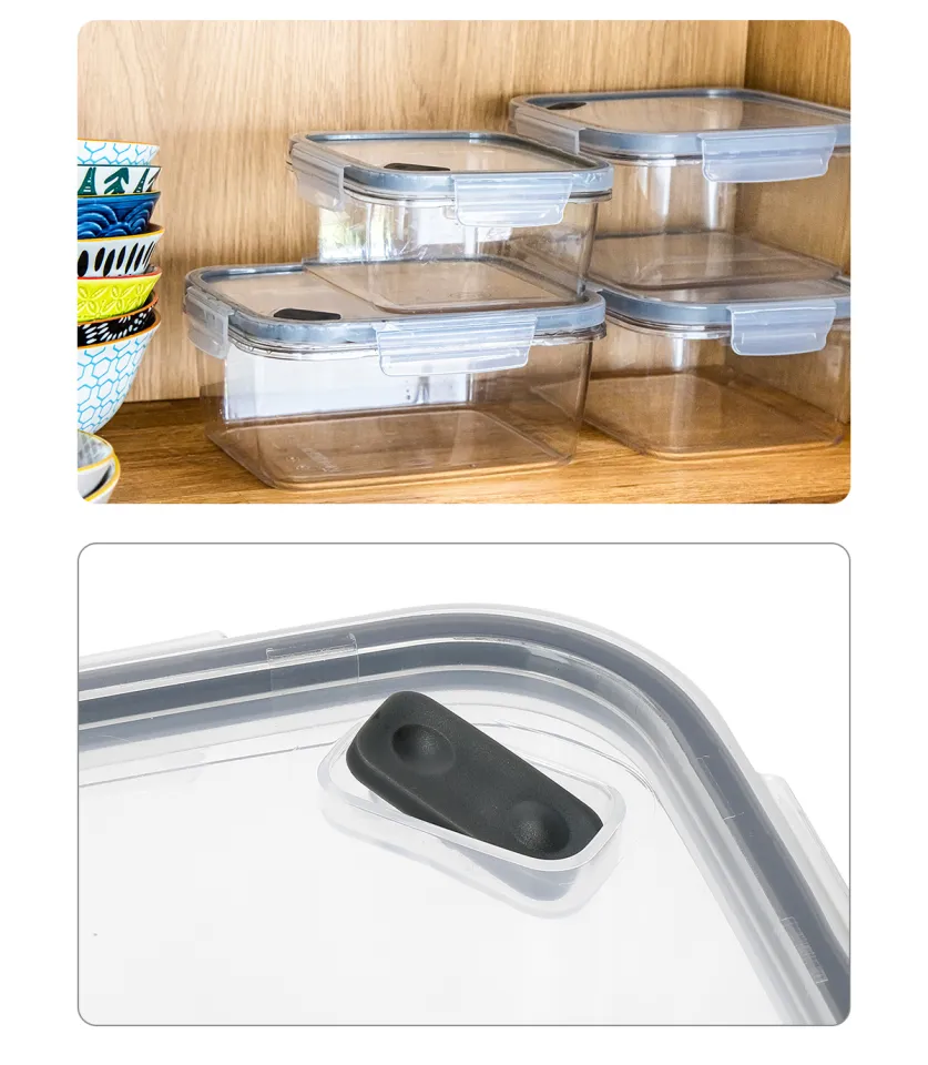 MasterClass Eco Snap Food Storage Container – 1.5L Rectangle 