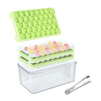 Ice Cube Tray, 3 Packs Round Ice Cube Trays for Freezer, Easy-Release Ice Ball Maker Mold with Removable