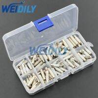 100PCS Ceramics Fuses Kit In Box Slow Blow 5x20mm T 1A 2A 3.15A 4A 5A 6A 8A 10A 12A 15A/250V 5*20 Protective Insurance Tube Set WATTY Electronics