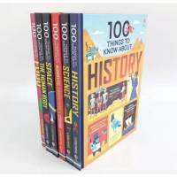 พร้อมส่ง Usborne 100 Things to know about Set of 6 books ชุดหนังสือ ภาษาอังกฤษ ส่งเสริมความรู้รอบตัว 6 เล่ม ปกแข็ง