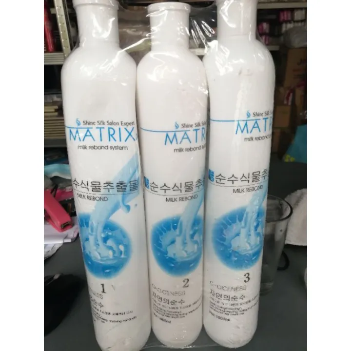 MATRIX 3N1 HAIR MILK REBONDING HAIR TREATMENT HAIR STRAIGHTENING CREAM