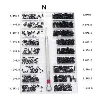 18 Types 500Pcs Mini screw DIY Kit 1.6mm Screwdriver For Laptop Computer Assemble Repair Screw Fastener set