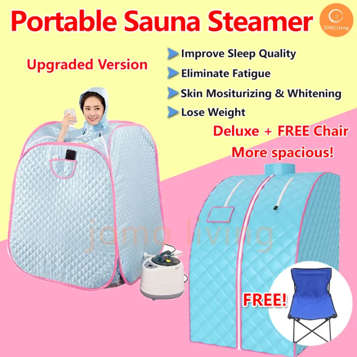 ?READY STOCKS?Portable Sauna Steamer Personal Home Spa Steam Sauna Lose  Weight Body Slimming Therapy 桑拿汗蒸 | Lazada Singapore