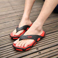 2021 Men Slippers Shoes Big Size Fashion Massage Summer Water Male Sandals High Quality Flat Beach Shoes Non-slip Mens Flip Flop