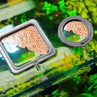 【cw】 Aquarium Feeding Floating Food Tray Feeder Accessory Cup ！