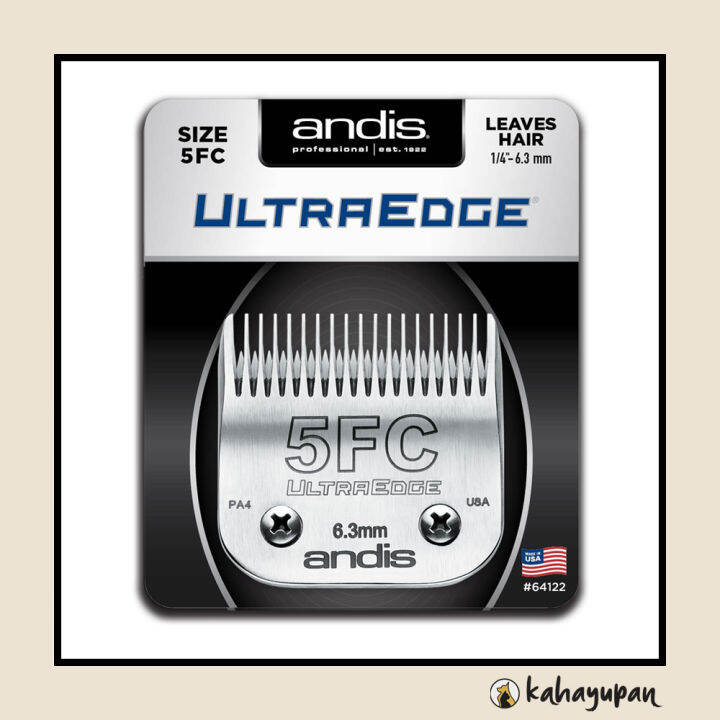 Andis UltraEdge Detachable Clipper Blade Number 5FC Lazada PH