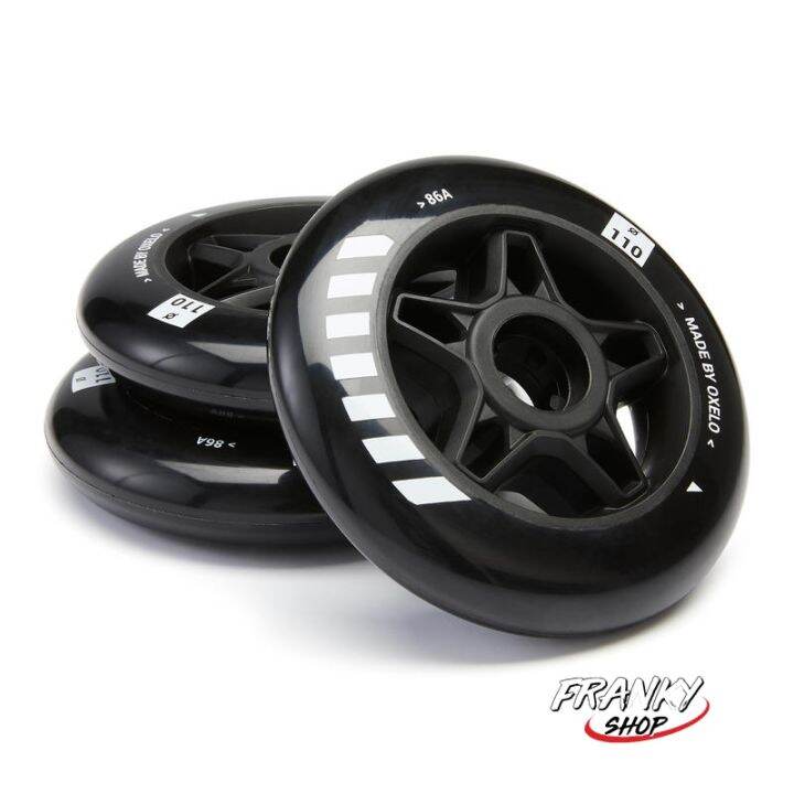 พร้อมส่ง-ล้อรองเท้าอินไลน์สเก็ต-3x110-mm-86a-inline-skating-wheels