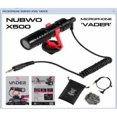 ไมโครโฟน NUBWO-X500 MICROPHONE VADER ไมค์คอนเดนเซอร์