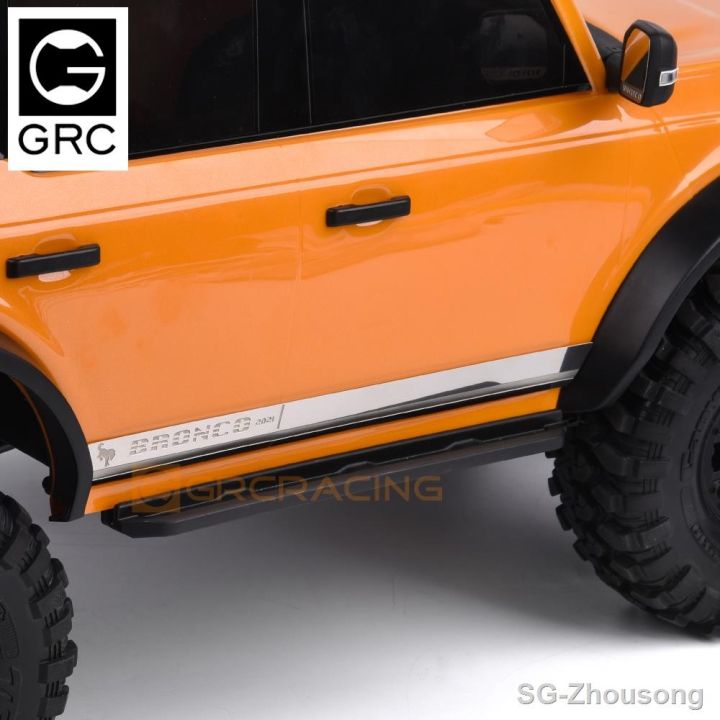 for-grc-trax-trx4-92076-4-bronco-metal-stainless-steel-side-skirt-decorative-protective-sheet-metal-sticker