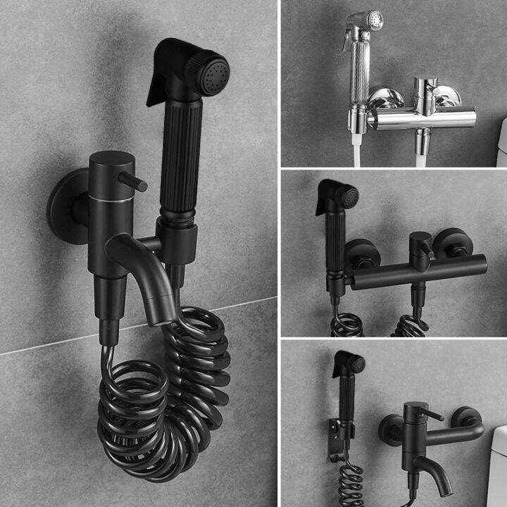 Toilet spray gun set companion highpressure washer nozzle woman wash