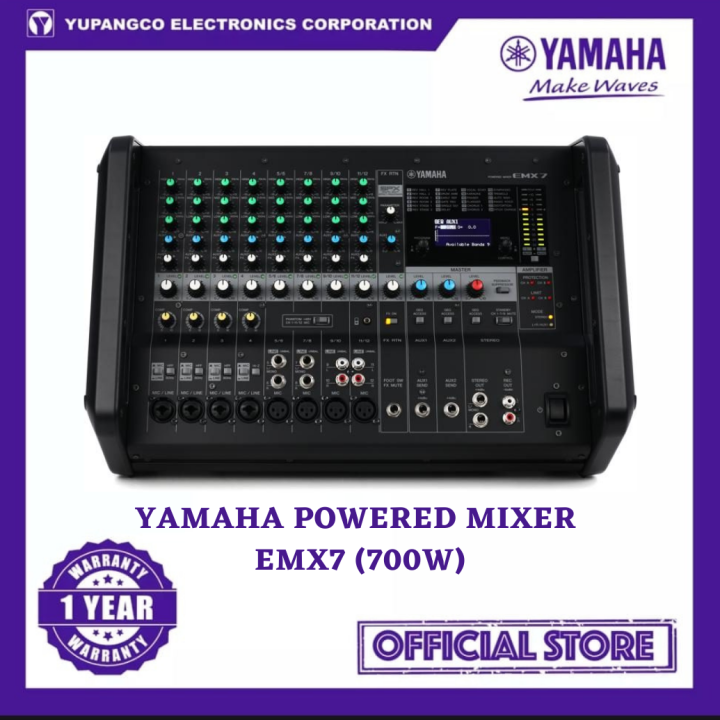 Yamaha EMX7 Powered Mixer Lazada PH
