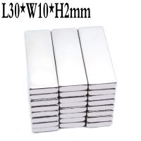 1 1000PCS 30x10x2 mm N35 Super Strong Block Neodymium Magnets Rare Earth Magnet 30mm x 10mm x 2 mm sheet magnet 30x10x2 mm new