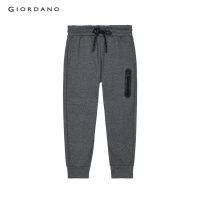 Giordano กางเกงจ็อกกิ้ง จีโมชั่น แบบผูกเชือก สําหรับผู้ชาย 0 03111135