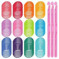 192 Pcs 7 Inches Potholder Loops Weaving Loom Loops Weaving Craft Loops with 12 Colors for DIY Crafts Supplies A