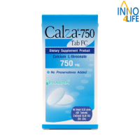 CalZa แคลซ่า แคลเซียม แอล- ทรีโอเนต 750 mg.ชนิดเม็ด 60 เม็ด [IINN]