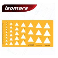 ISOMARS แผ่นเพลท Triangular ISM-1808M