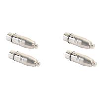 4Pcs XLR to RCA Adapter, RCA Female to XLR Female Adapter Jack Plug Adapter