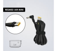 สายไฟ DC5521 สําหรับ ResMed Airmini CPAP Machine สําหรับการเดินทางบนเครื่องบินรถไฟยานพาหนะวันหยุดวันหยุด