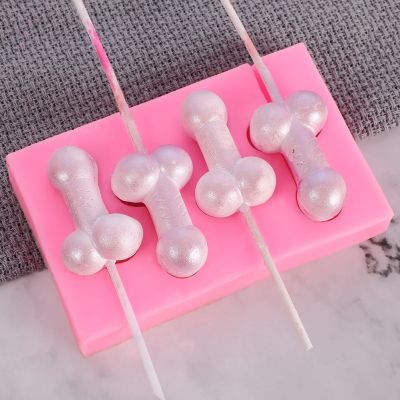 【CW】 Penis Mold Silicone for Baking Biscuit Chocolate Fondant Homemade Decorating Tools Bakeware