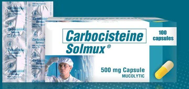 Solmux 500mg Capsule 12 Capsules Only | Lazada PH