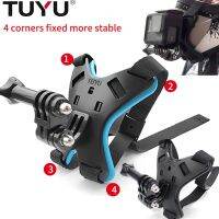 TUYU ขาตั้งคางหมวกคลุมเต็มหน้าฮีโร่ที่ยึดสำหรับ Gopro 11 10 9 DJI Action 2 3 14 13 Pro Max หมวกกันน็อคคาง