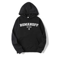 Romanoff 1984 Uni Hoodie Hoodies Women Graphic Hoodies Long Sleeve Oversized Hooded Sweatshirts Pullovers Tops