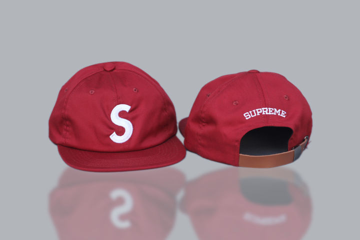 Strapback Hat S U P R E M E Six Panel High Quality Full Tag