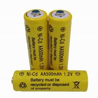 Rechargeable No. 5 battery 1.2v nickel cadmium AA500mah battery remote control car toy small household appliance battery