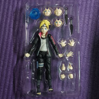 BORUTO UZUMAKI SHF Super Action Figure Model Anime Boruto Ninja PVC Doll Toys for Children Collectible Birthday Gift Box Packing